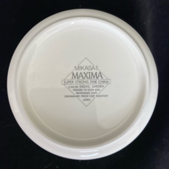 EUC, Mikasa Maxima Fine China Exotic Garden Covered Sugar Bowl - Picture 9 of 14